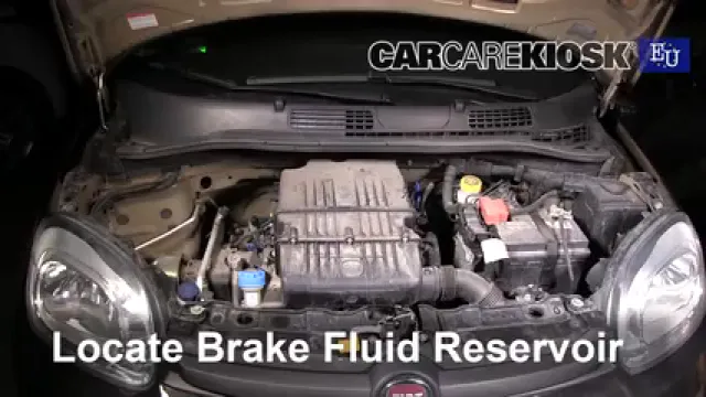2016 Fiat Panda Pop 1.2L 4 Cyl. Brake Fluid Check Fluid Level